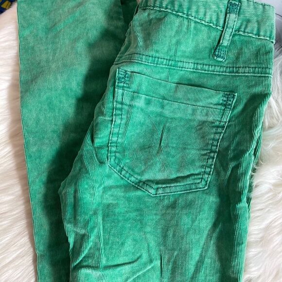 Free People Green 5 Pocket Skinny Cord Sz 26 - Picture 3 of 7